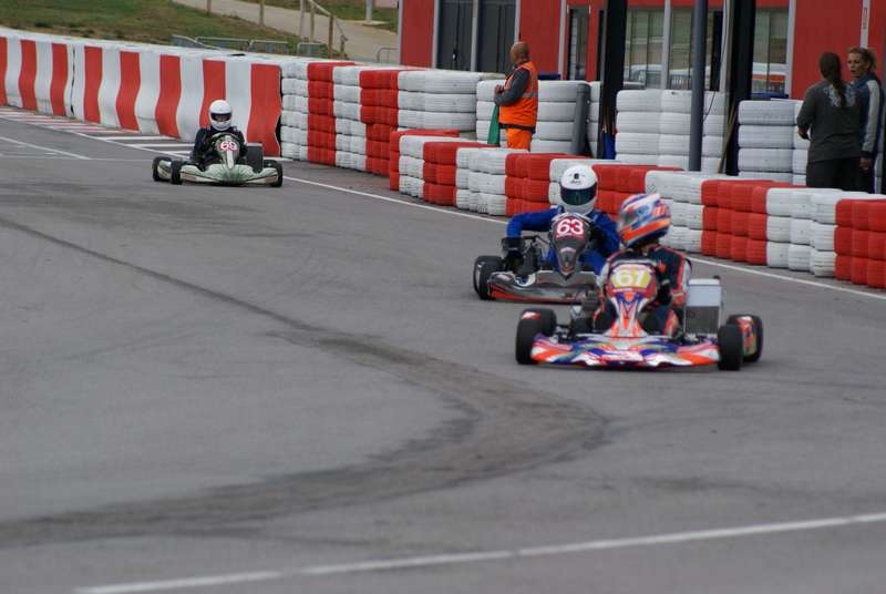 Luis Fern&aacute;ndez, Nerea Teller&iacute;a y F&eacute;lix Aparicio ganadores de la segunda cita del Open Navarro de Karting.